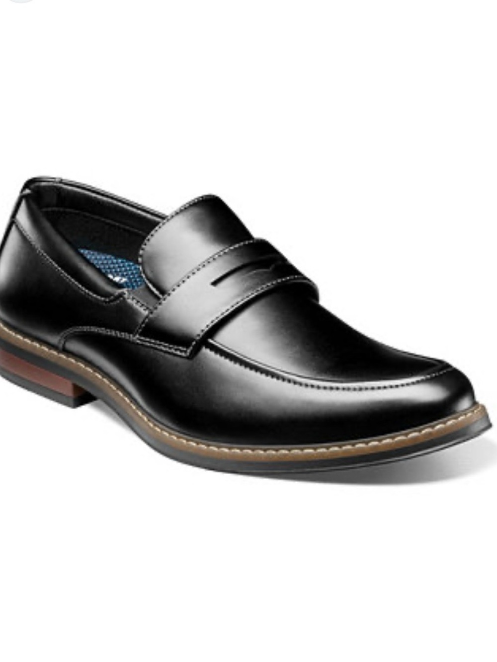 Black moccasins Nunn Bush Carmelo Moc Toe Penny size 13M